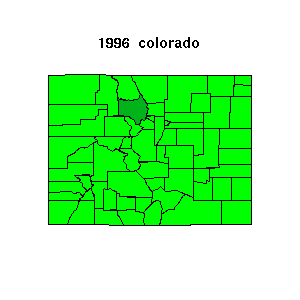 colorado map 1996