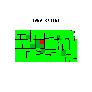 kansas map 1996