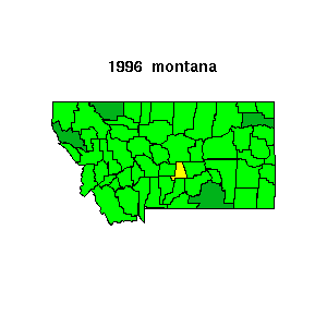 montana map 1996