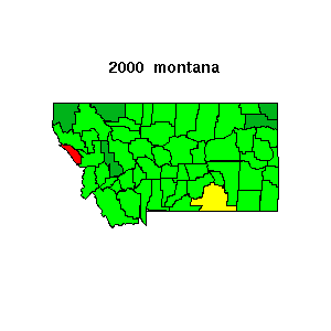 montana map 2000