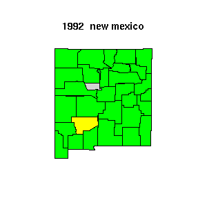 newmexico map 1992