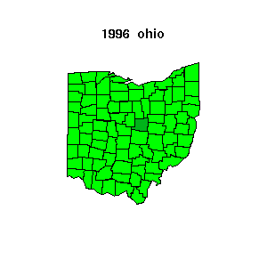 ohio map 1996