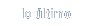 lo �ltimo