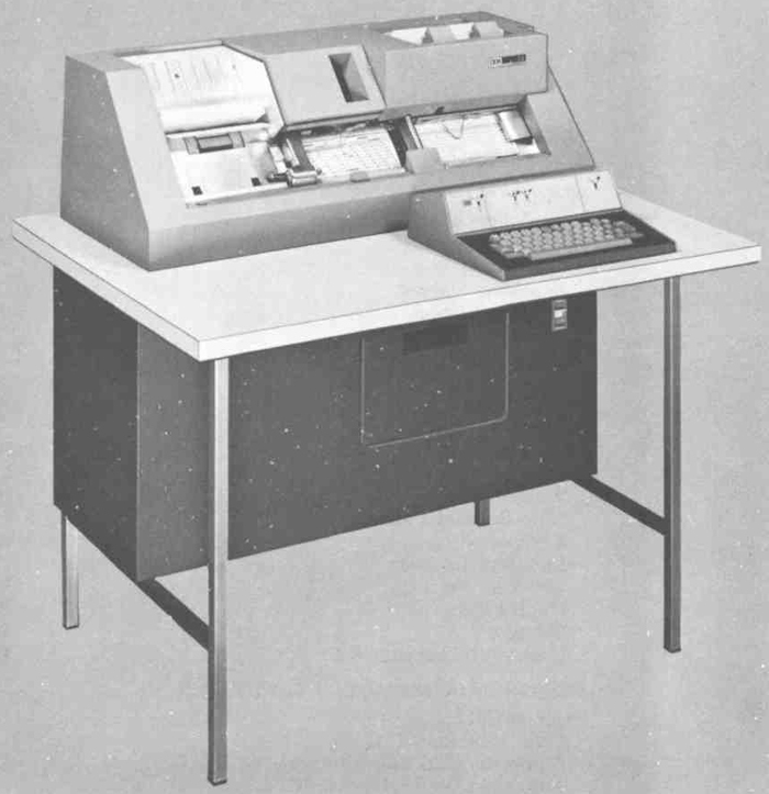 The IBM 029 Key Punch machine!