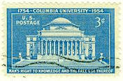 Columbia 200 anniversary commemorative stamp