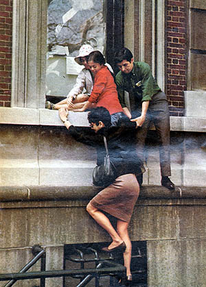 Columbia University 1968 - Tom Hayden and Frances Fox Piven