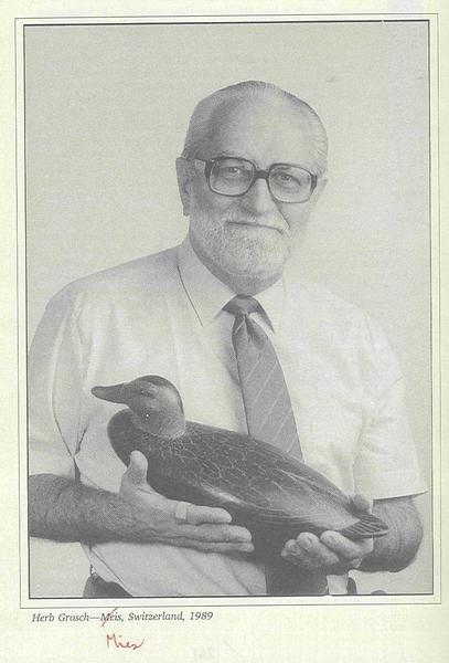 Herb Grosch - a wild duck