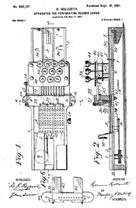 IBM 001 patent diagram