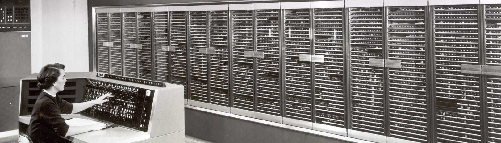 IBM NORC, Watson Lab, Columbia University, 1954