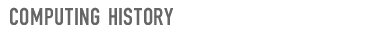 Columbia University Computing History