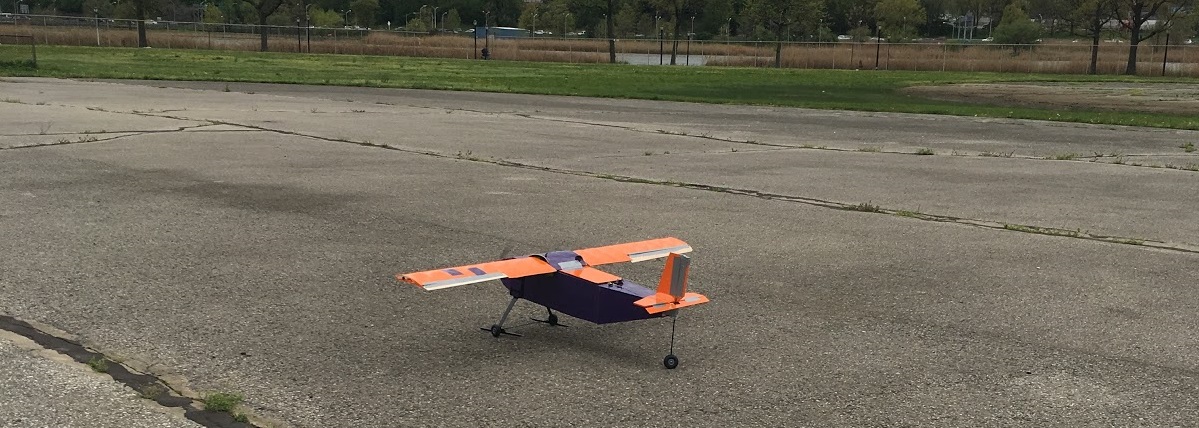 Plane on runway