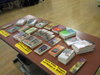 Material on sale by the Traveling Team