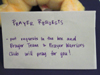 Have prayer requests? Prayer Team will pray for you!