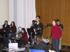 Praise Team leads us into worship