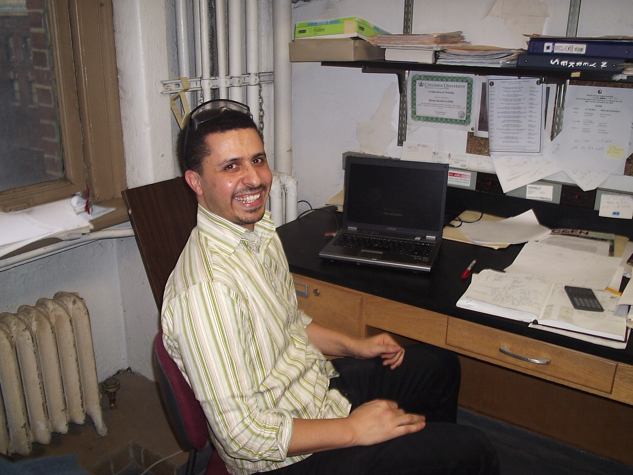 Postdoc Rachid Skouta