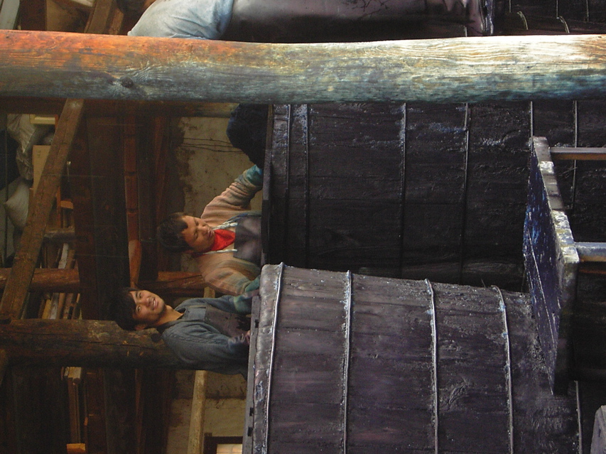 Tie Dye factory, Weishan KIF_0763