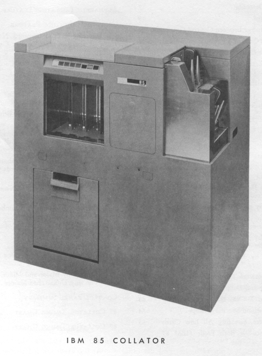 IBM Type 085 Collator