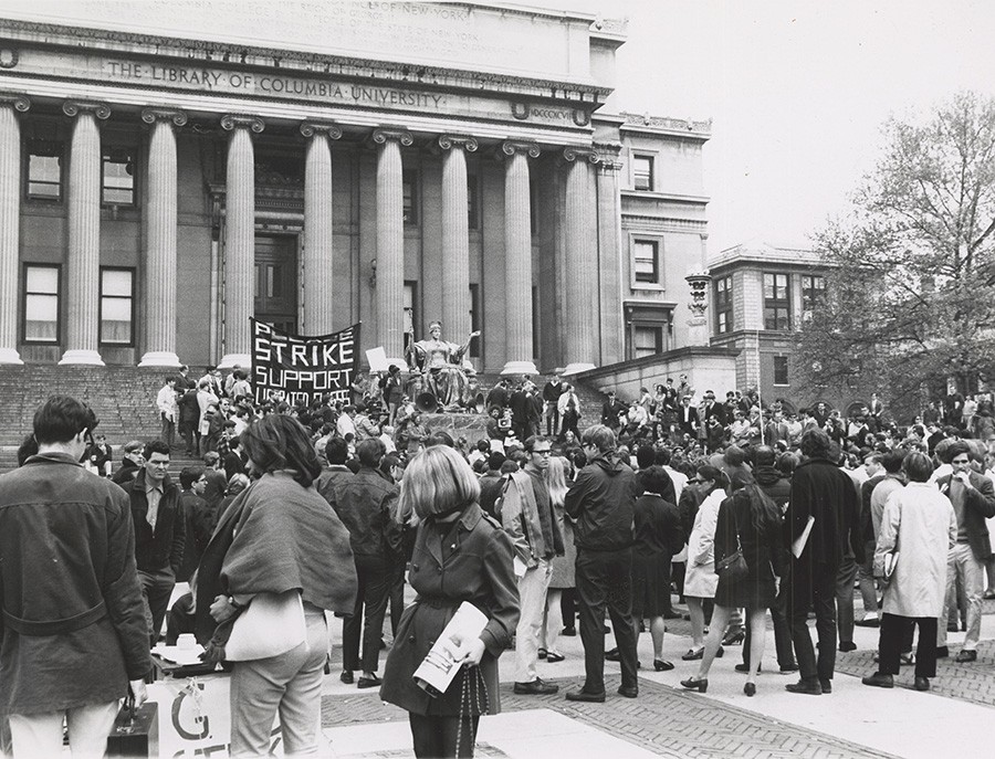 Columbia University 1968 - Photo #61 - After first bust