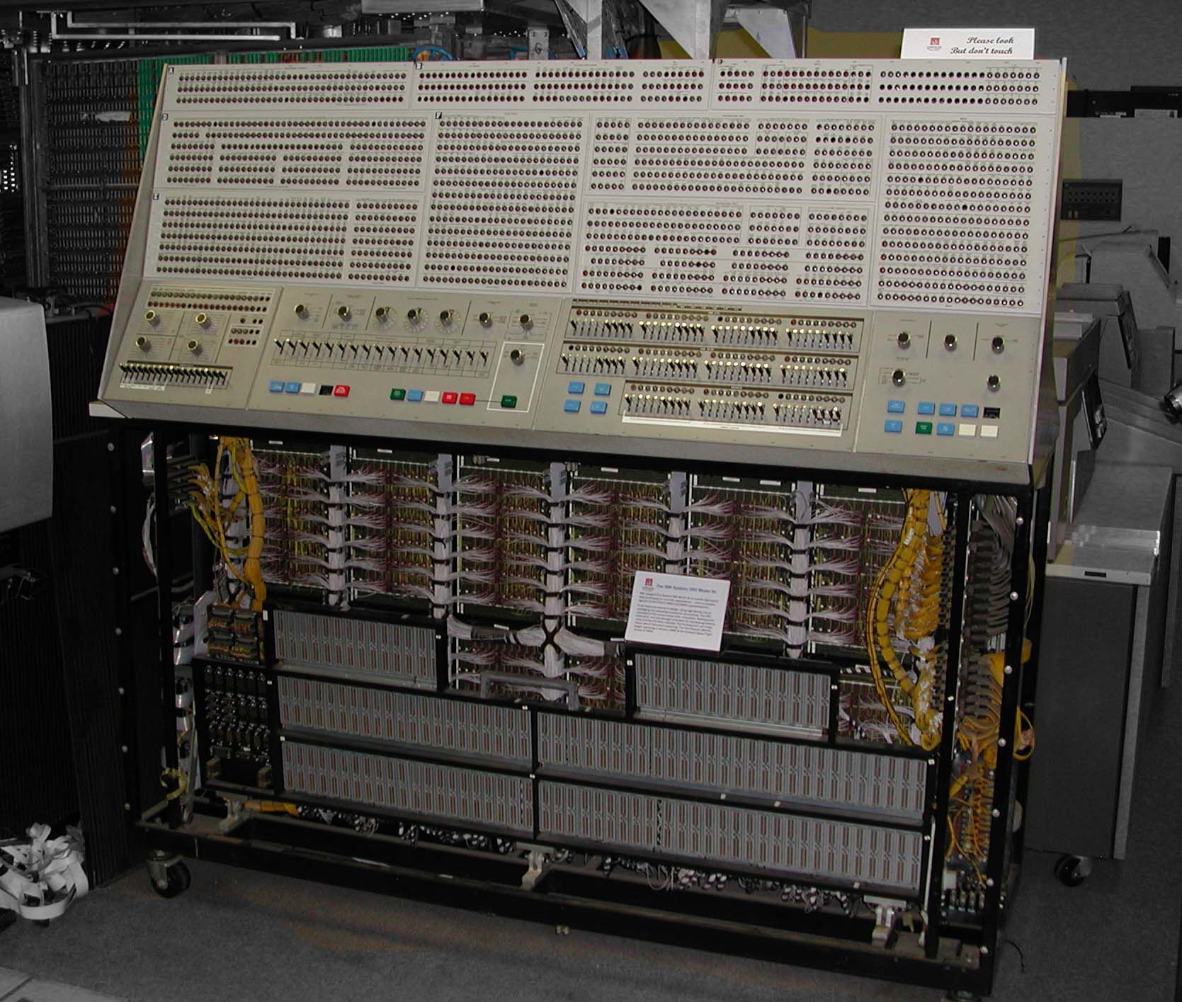 IBM 360/91 control panel at Paul Allen's Living Computer Museum