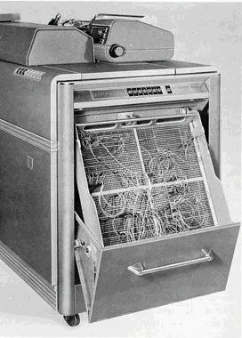 IBM 407 control panel