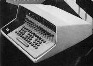 IBM 610 keyboard