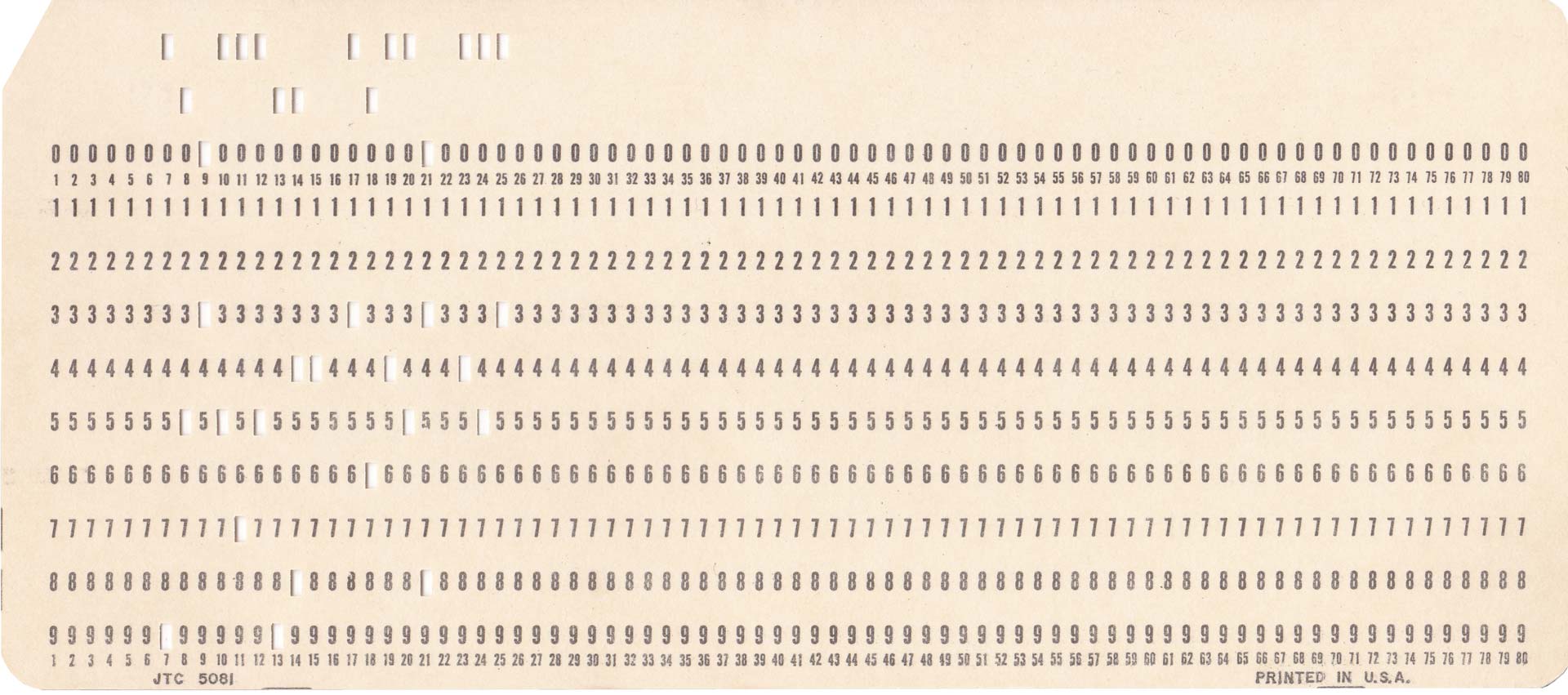 IBM Punch Cards