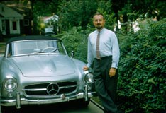 Herb Grosch and Mercedes 190SL