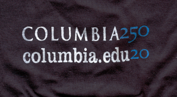 COLUMBIA.EDU 20th anniversary commemorative shirt