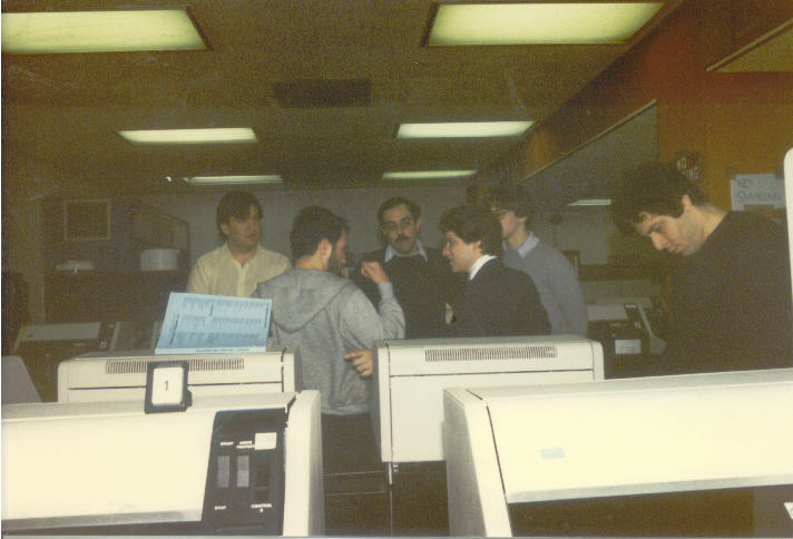 Columbia DEC-20 machine room