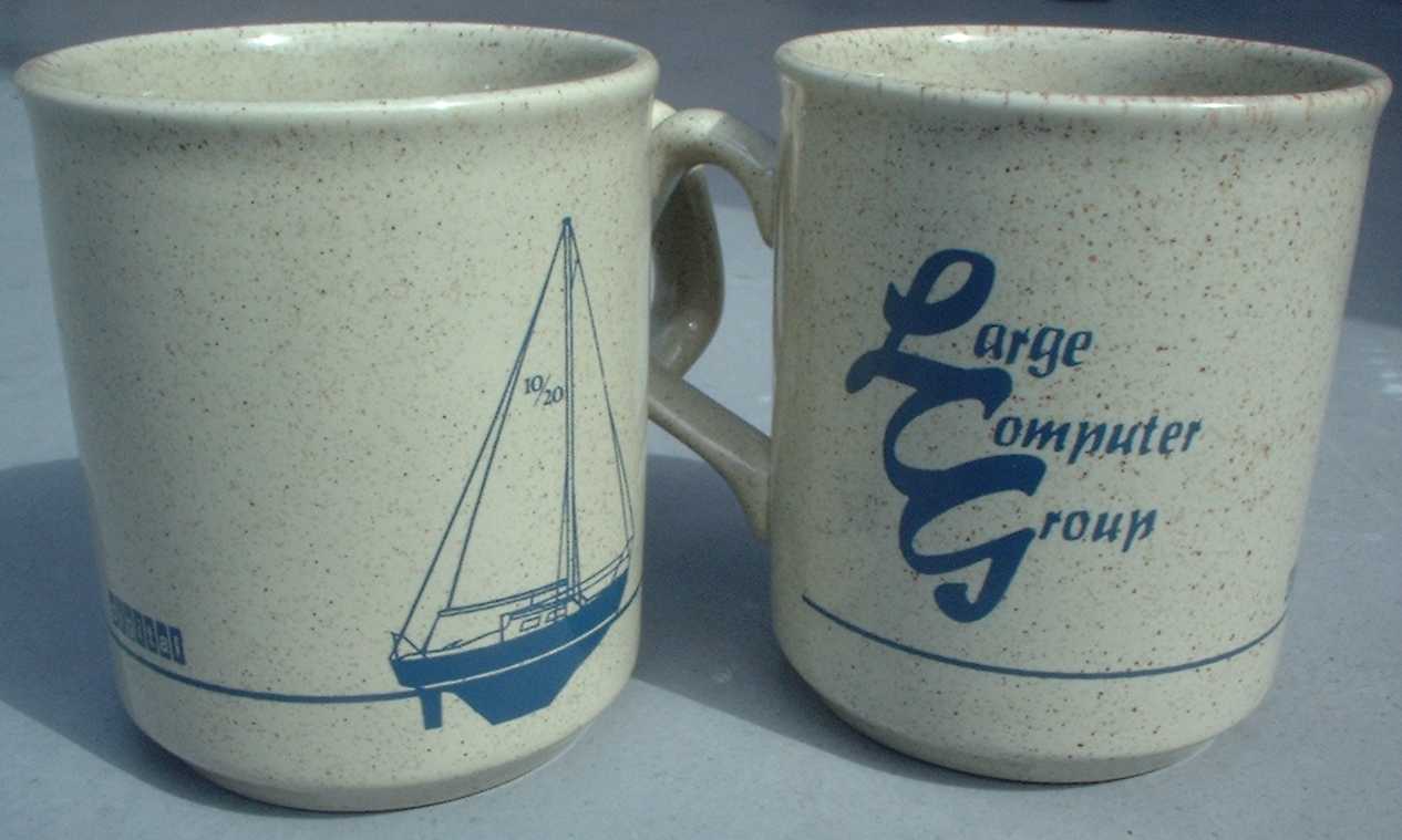 DEC Large Computer Group cups