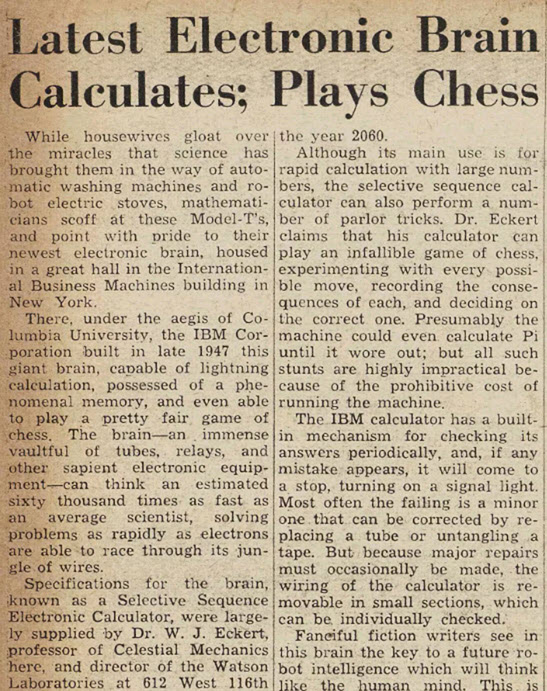 Spectator 1951 article