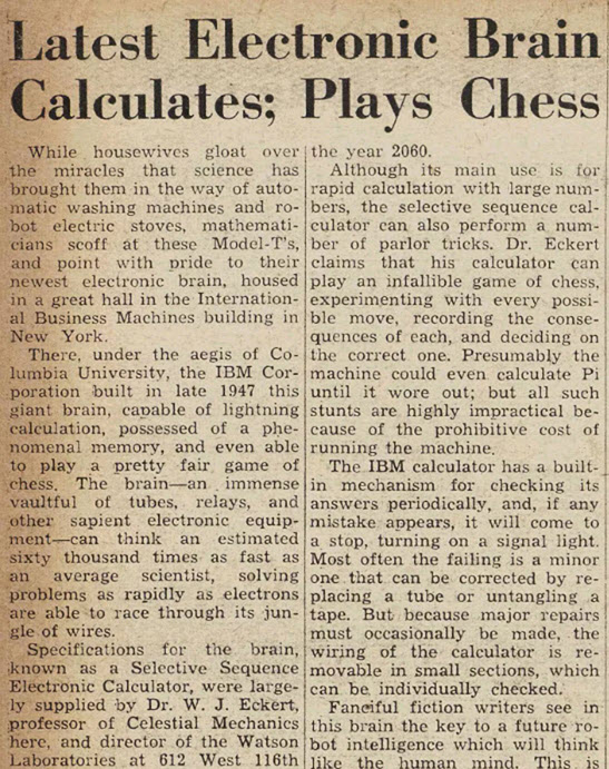 Spectator 1951 article