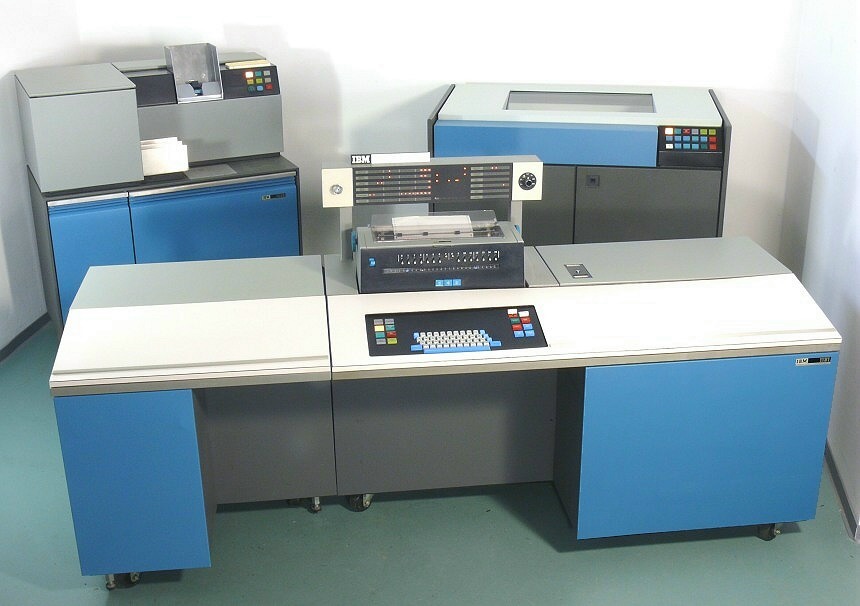 IBM 1130 console