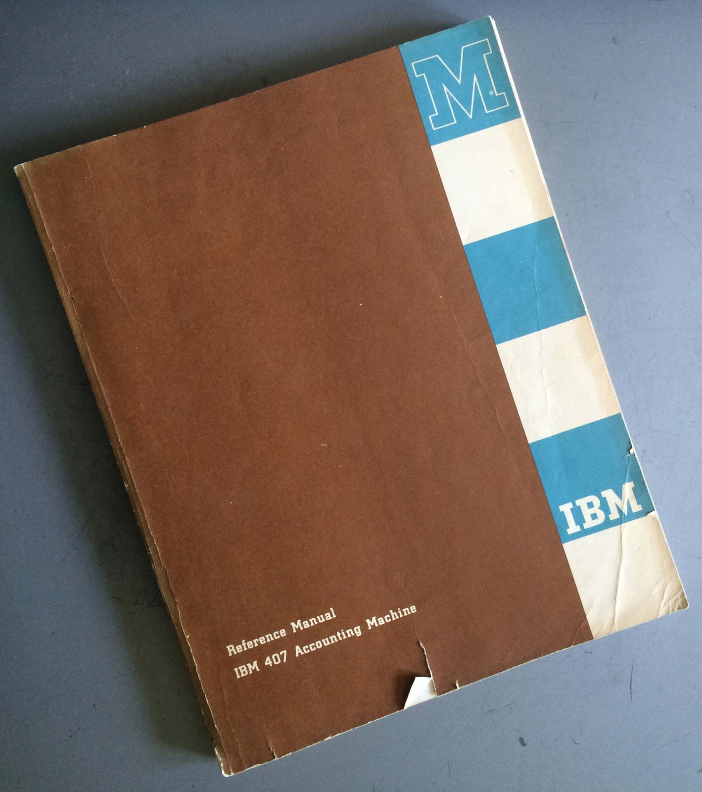 IBM 407 manual