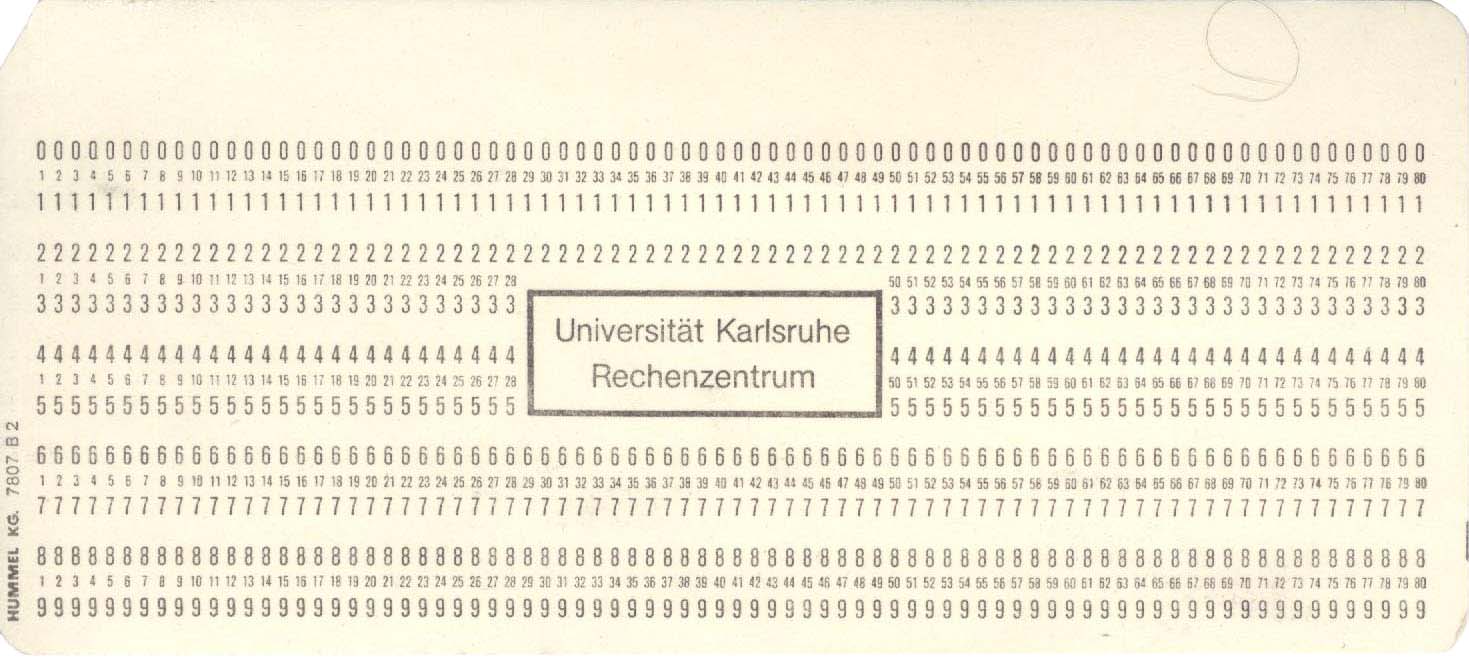 IBM Punch Cards