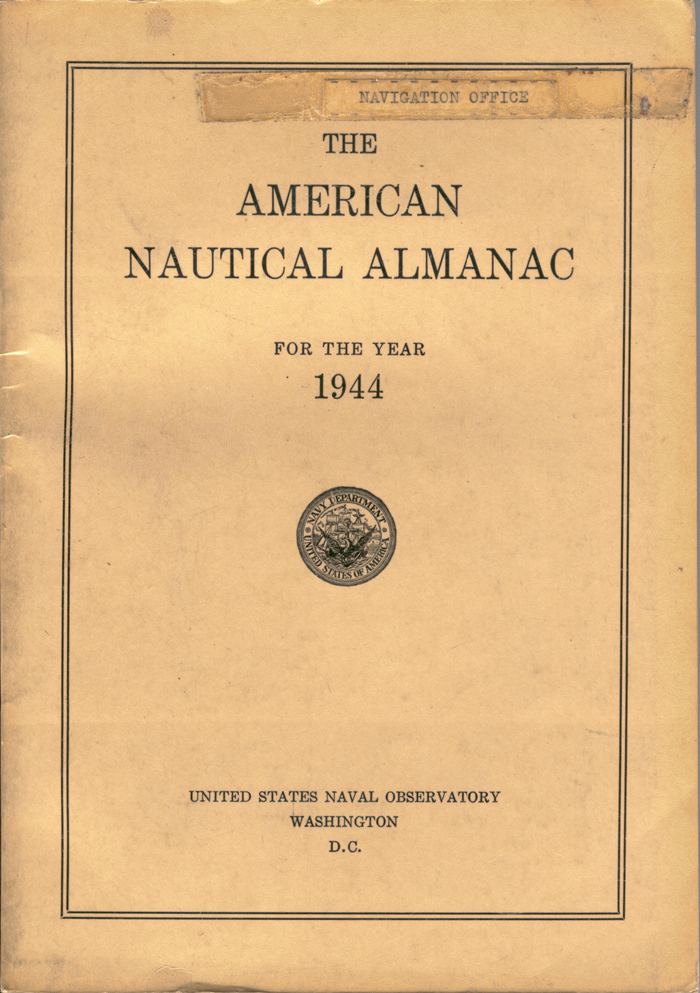 Nautical Almanac 1944