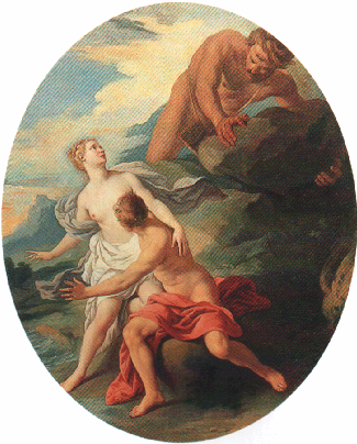 Acis and Galatea by Jean-Francois de Troy (1679-1752)