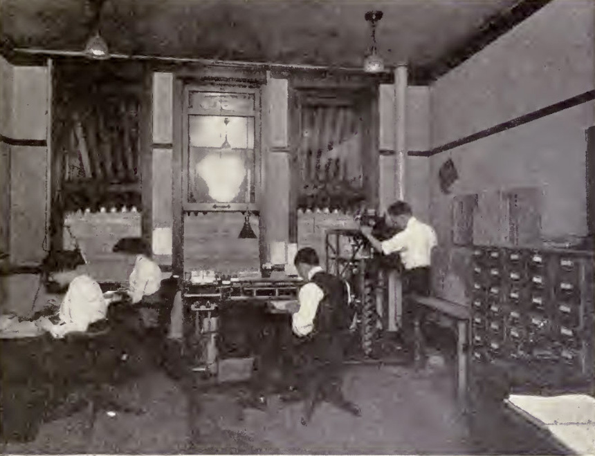 Tabulating office 1914