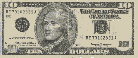 Modern US banknote