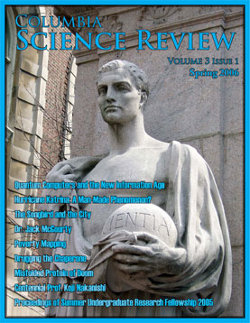 Columbia Science Review's Spring 2006 Issue