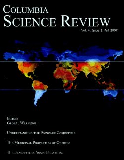 Columbia Science Review's Fall 2007 Issue