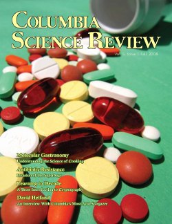 Columbia Science Review's Fall 2008 Issue