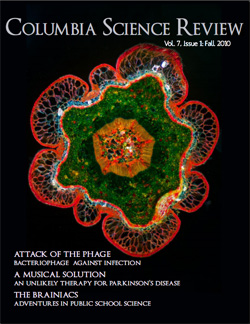 Columbia Science Review's Fall 2010 Issue
