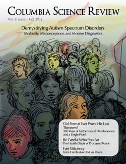 Columbia Science Review's Fall 2012 Issue