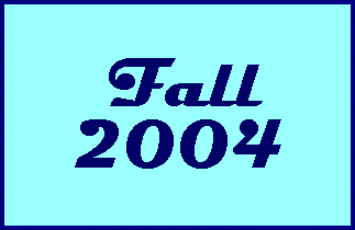 CSSS Past Events: Fall 2004
