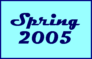 CSSS Past Events: Spring 2005