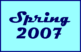 CSSS Past Events: Spring 2007