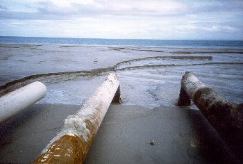 mining waste dumped directly into ocean