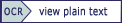 OCR - View plain text.