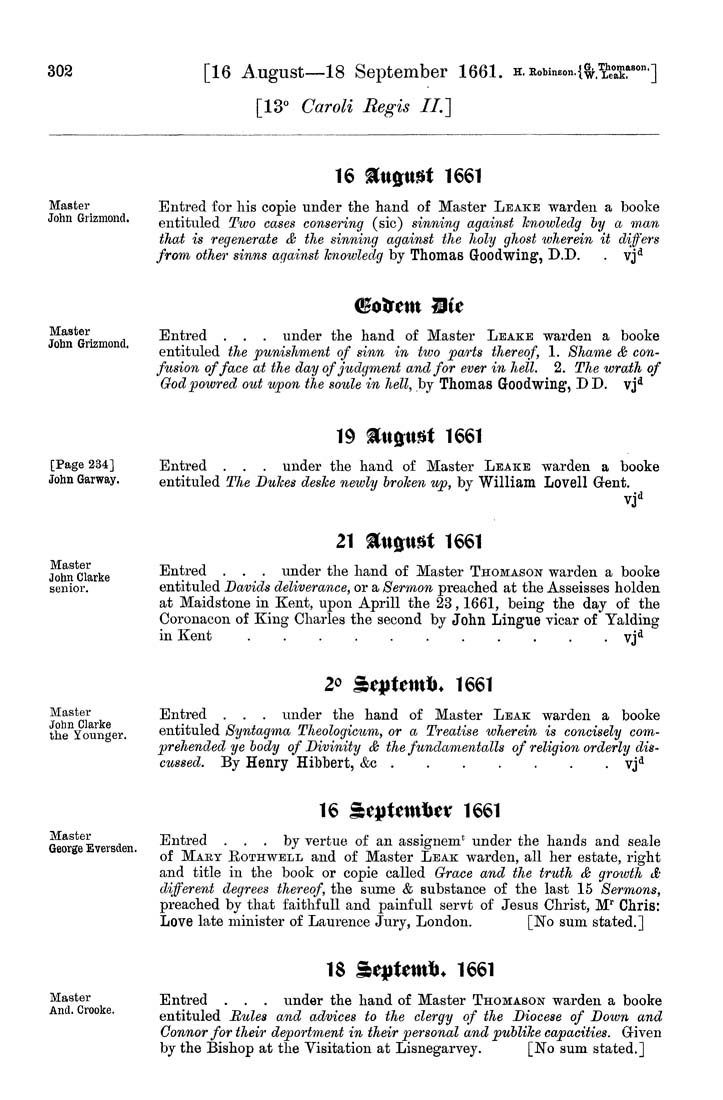 Columbia University Libraries A Transcript Of The Registers Of The Worshipful Company Of Stationers V 2